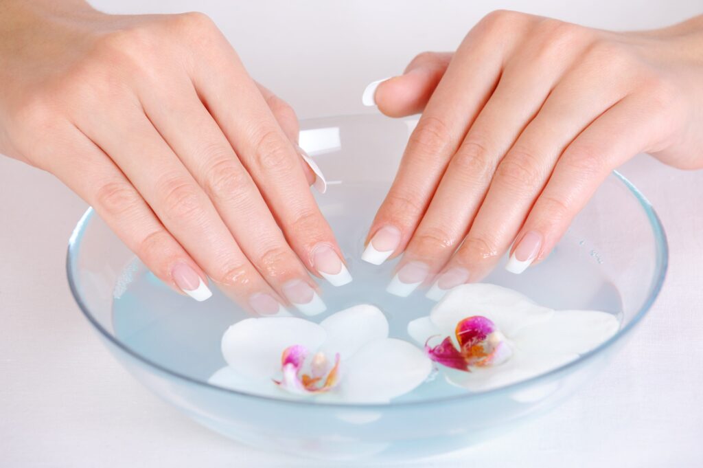 does salt water make your nails grow