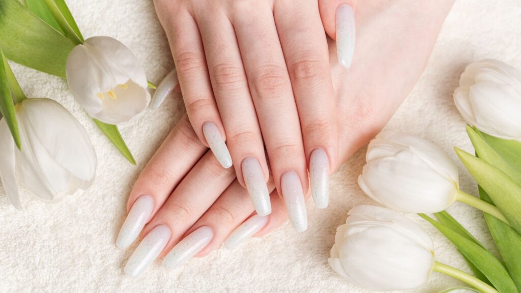 how to make gel nails look shiny again