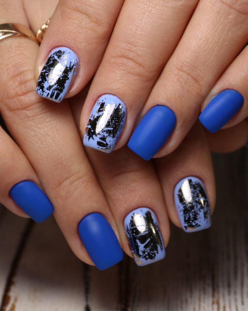 blue valentine nails